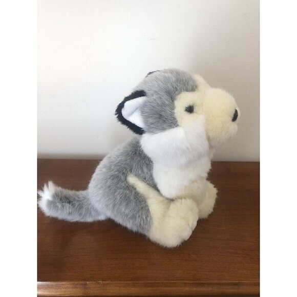 Chosun Plush Siberian Husky Wolf Stuffed Animal 9" - Picture 3 of 6